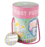 Floss & Rock Zeemeermin - puzzels - 11 x 15 cm - 4 stuks