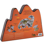 Floss & Rock Dinosaure - puzzle - 80 pièces - 35 x 55 cm - Multi