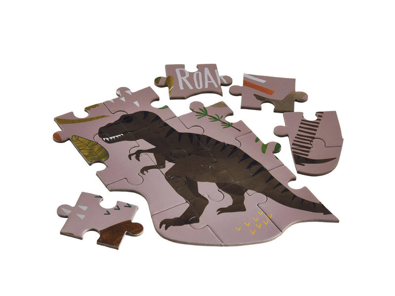 Floss & Rock Dinosaure - puzzle - 80 pièces - 35 x 55 cm - Multi
