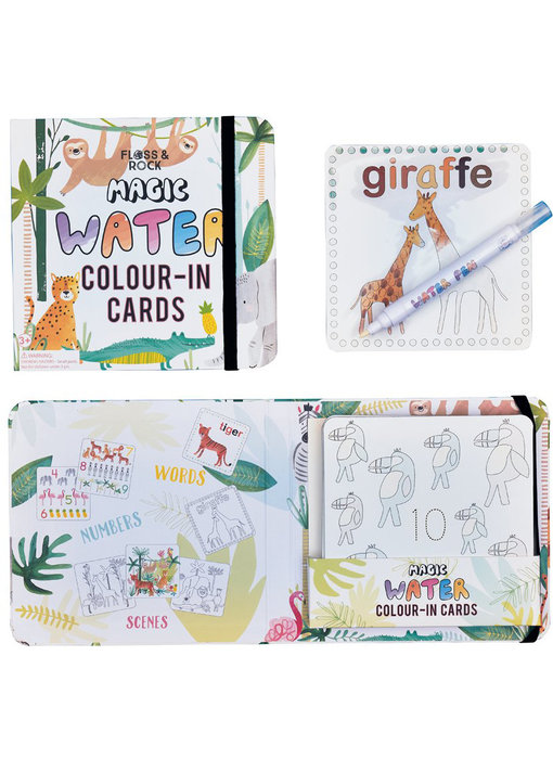 Floss & Rock Jungle Water color cards