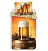 Bier Bettbezug Krug - Single - 140 x 200 cm - Multi