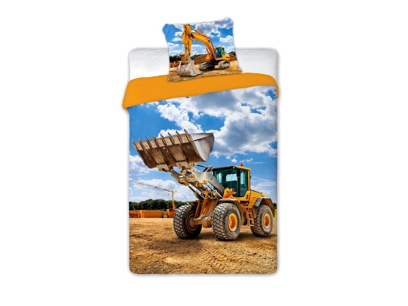 Tractor Duvet cover - Single - 140 x 200 cm - Multi