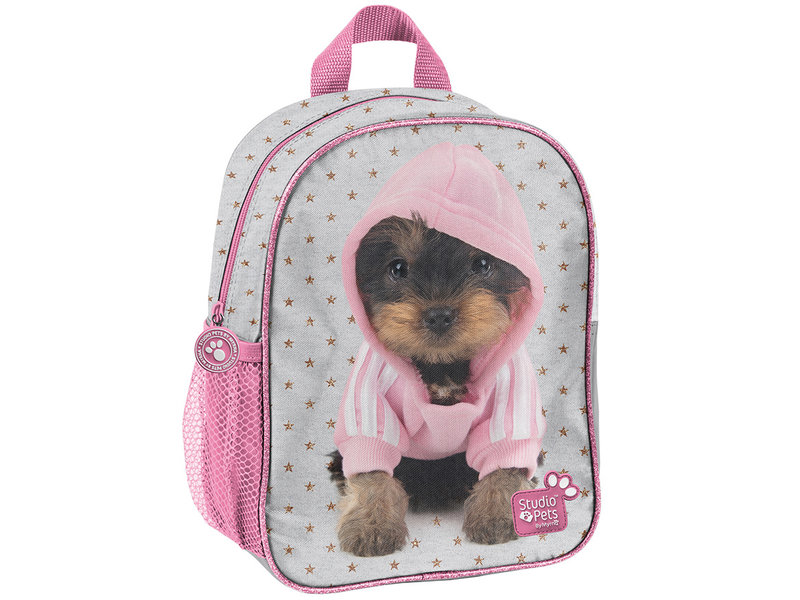 Studio Pets Chiot à capuche - Sac à dos enfant - 28 cm - Multi