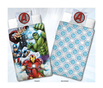 Marvel Avengers Housse de couette Flannel Team 140 x 200