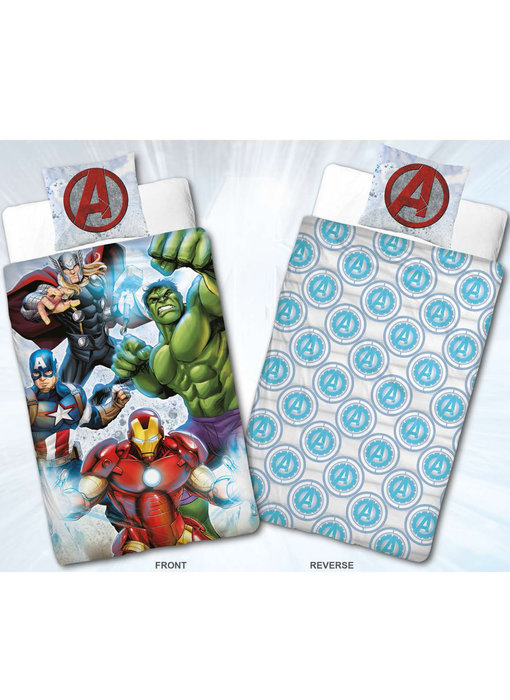 Marvel Avengers Housse de couette Flannel Team 140 x 200