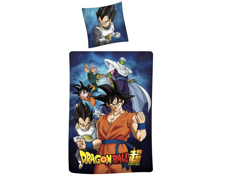 Dragon Ball Z Bettbezug Vegeta - Single - 140 x 200 cm - Blau