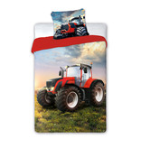 Tractor Dekbedovertrek - Eenpersoons - 140 x 200 cm - Multi