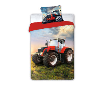 Tractor Duvet cover 140 x 200 + 70x90cm 100% cotton