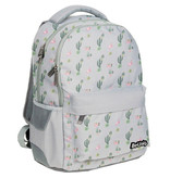 BeUniq Kaktusrucksack - 42 x 30 x 19 cm - Grau