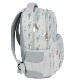 BeUniq Kaktusrucksack - 42 x 30 x 19 cm - Grau