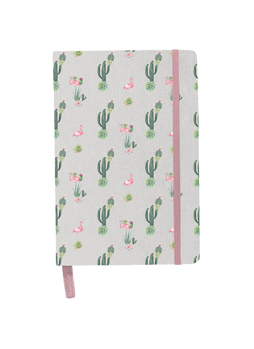 BeUniq Cahier cactus et flamant rose A5