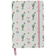 Cahier cactus et flamant rose A5