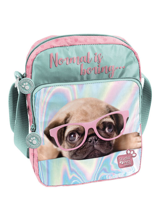 Studio Pets Normal is Boring shoulder bag is 24 cm