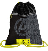 Marvel Avengers gymbag - 45 x 34 cm - Noir