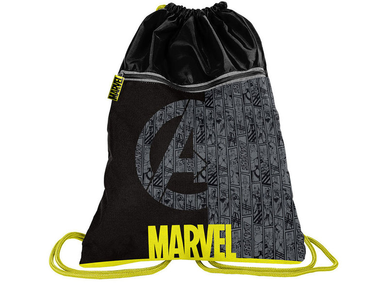 Marvel Avengers gymbag - 45 x 34 cm - Black