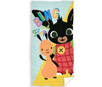 Bing Bunny Serviette de plage Flop 70 x 140 cm