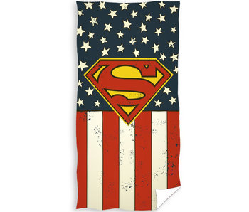 Superman Serviette de plage Drapeau 70 x 140 cm