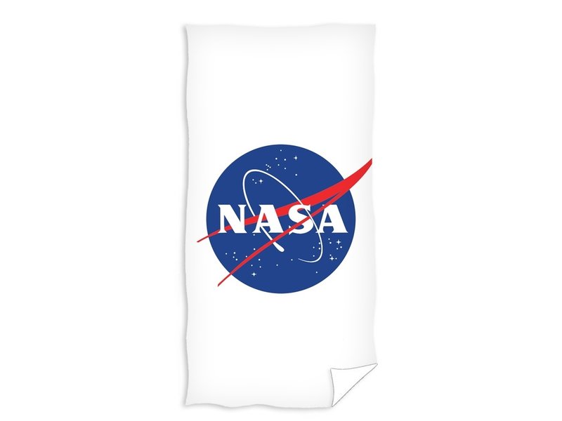 NASA Strandtuch - 70 x 140 cm - Weiß
