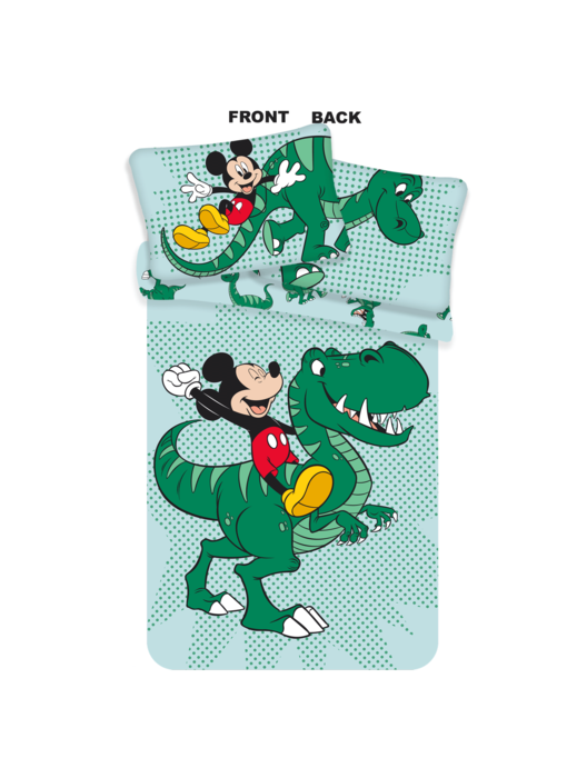 Disney Mickey Mouse Baby Duvet cover Dino 100x135 + 40 / 60cm cotton