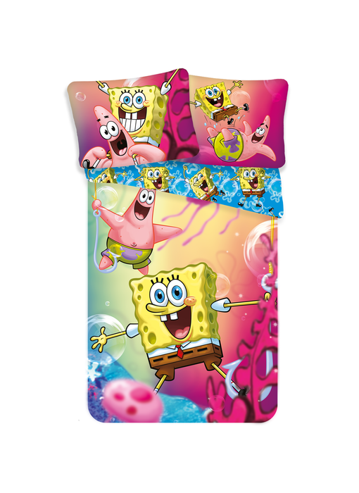 SpongeBob Dekbedovertrek Fun 140 x 200