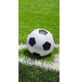 Voetbal Strandtuch - 70 x 140 cm - Grün