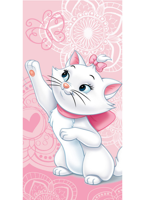 Disney Aristocats Beach towel Marie Cat 70 x 140 cm