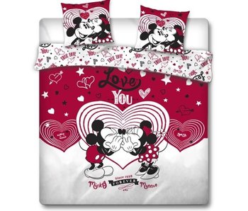 Disney Minnie Mouse Housse de couette Love You 240 x 220 cm