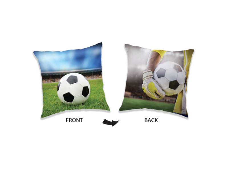 Voetbal Coussin - 40 x 40 cm - Multi