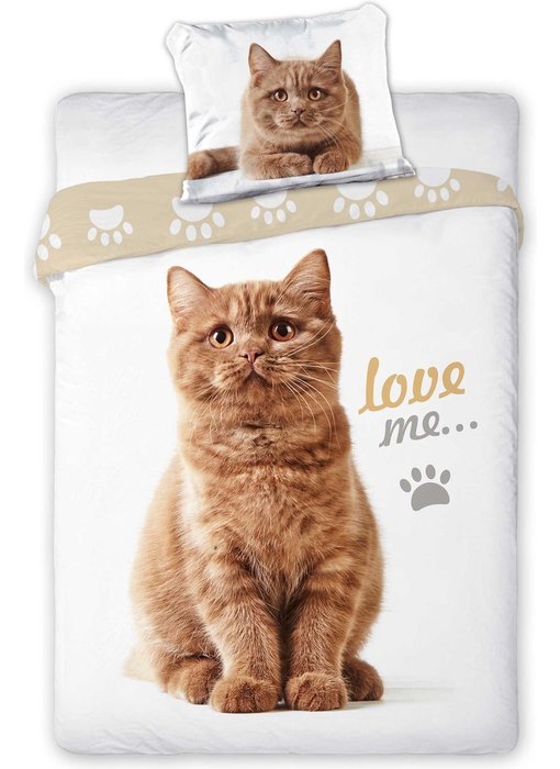 Animal Pictures Bettbezug Love Me 140 x 200