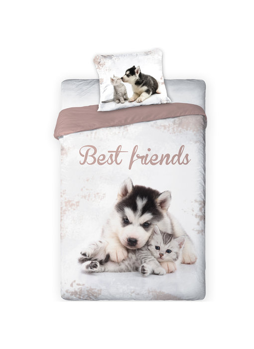 Animal Pictures Dekbedovertrek Best Friends 140 x 200