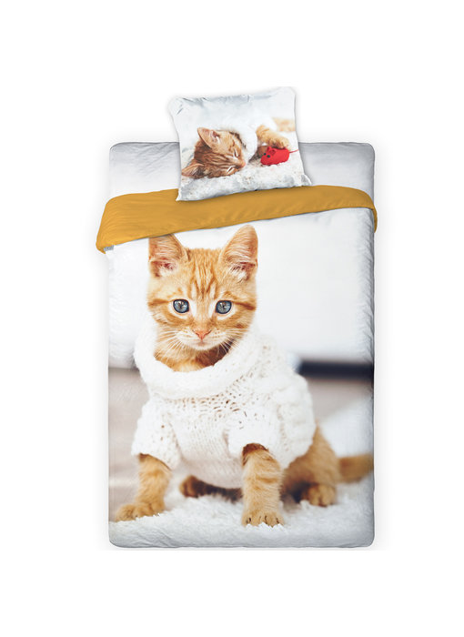 Animal Pictures Duvet cover Kitten 140 x 200