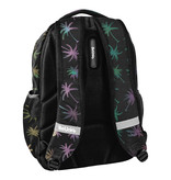 BeUniq Backpack Palm tree - 43 x 30 x 25 cm - Black