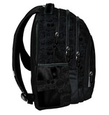 BeUniq Backpack Drawings - 49 x 33 x 20 cm - Black