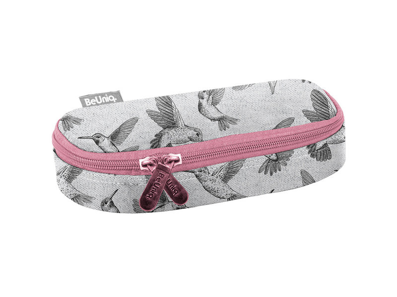 BeUniq Etui Hummingbird - 23 x 10 x 5 cm - Gray