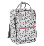 BeUniq Rucksack Kolibri - 37 x 27 x 14 cm - Grau