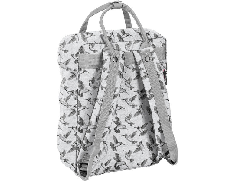 BeUniq Backpack Hummingbird - 37 x 27 x 14 cm - Gray