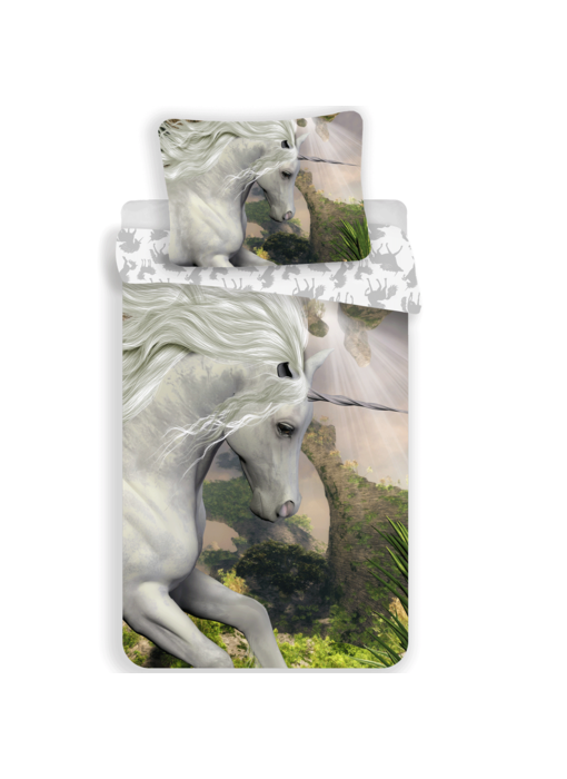 Unicorn Dekbedovertrek Mystical 140 x 200