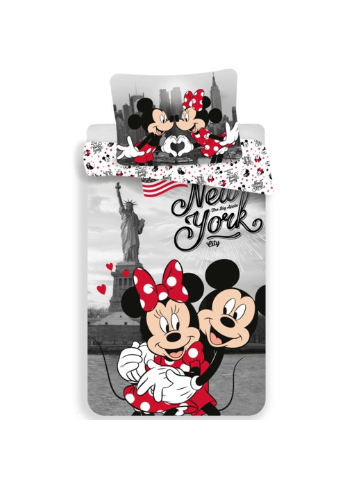 Disney Minnie Mouse Bettbezug New York 140 x 200