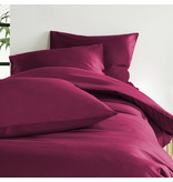 De Witte Lietaer Housse de couette Satin de Coton Olivia - Simple - 140 x 200/220 cm - Rouge