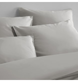 De Witte Lietaer Housse de couette Satin de Coton Olivia - Simple - 140 x 200/220 cm - Gris