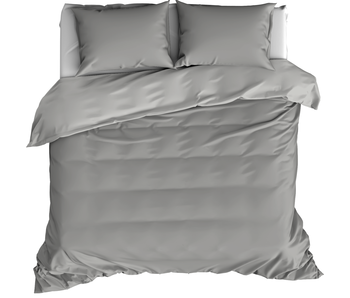 De Witte Lietaer Housse de couette Satin de Coton Olivia Dove 200 x 200/220 cm