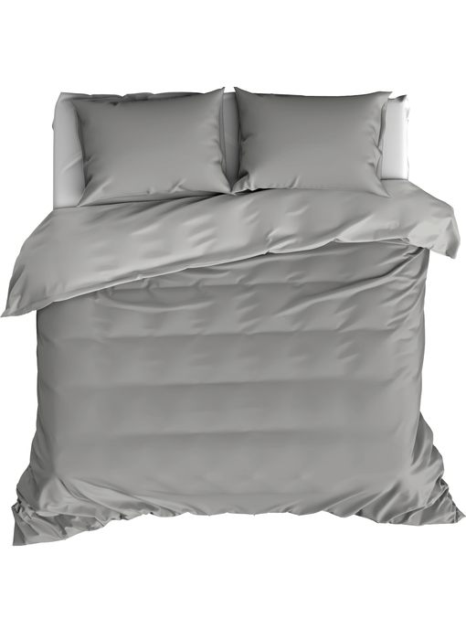 De Witte Lietaer Duvet cover Cotton Satin Olivia Dove 200 x 200/220 cm