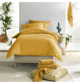 De Witte Lietaer Housse de couette Satin de Coton Olivia - Simple - 140 x 200/220 cm - Jaune