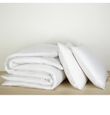 De Witte Lietaer Duvet cover Cotton Satin Olivia - Hotel size - 260 x 240  cm - White