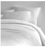 De Witte Lietaer Housse de couette Satin de Coton Olivia - Taille de l'hôtel - 260 x 240 cm - Blanc