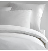 De Witte Lietaer Bettbezug Baumwolle Satin Olivia - Single - 140 x 200/220 cm - Weiß