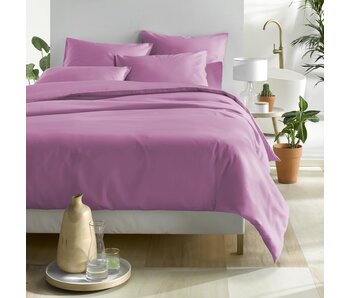 De Witte Lietaer Bettbezug Baumwollsatin Olivia Smoky Grape 240 x 220 cm