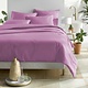 Bettbezug Baumwollsatin Olivia Smoky Grape 240 x 220 cm