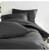 De Witte Lietaer Duvet cover Cotton Satin Olivia - Single - 140 x 200/220 cm - Gray