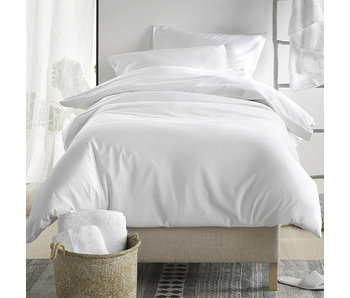De Witte Lietaer Bettbezug Baumwollsatin Olivia White 140 x 200/220 cm